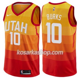 Dres Utah Jazz Alec Burks 10 Nike City Edition Swingman
